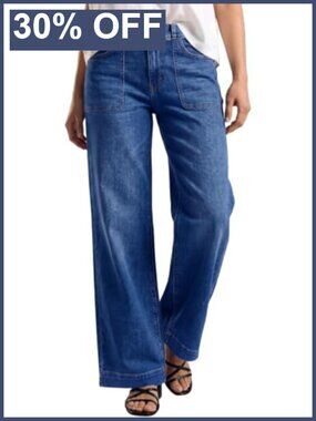 High Waisted Tummy Control Straight Leg Stretchy Jeans